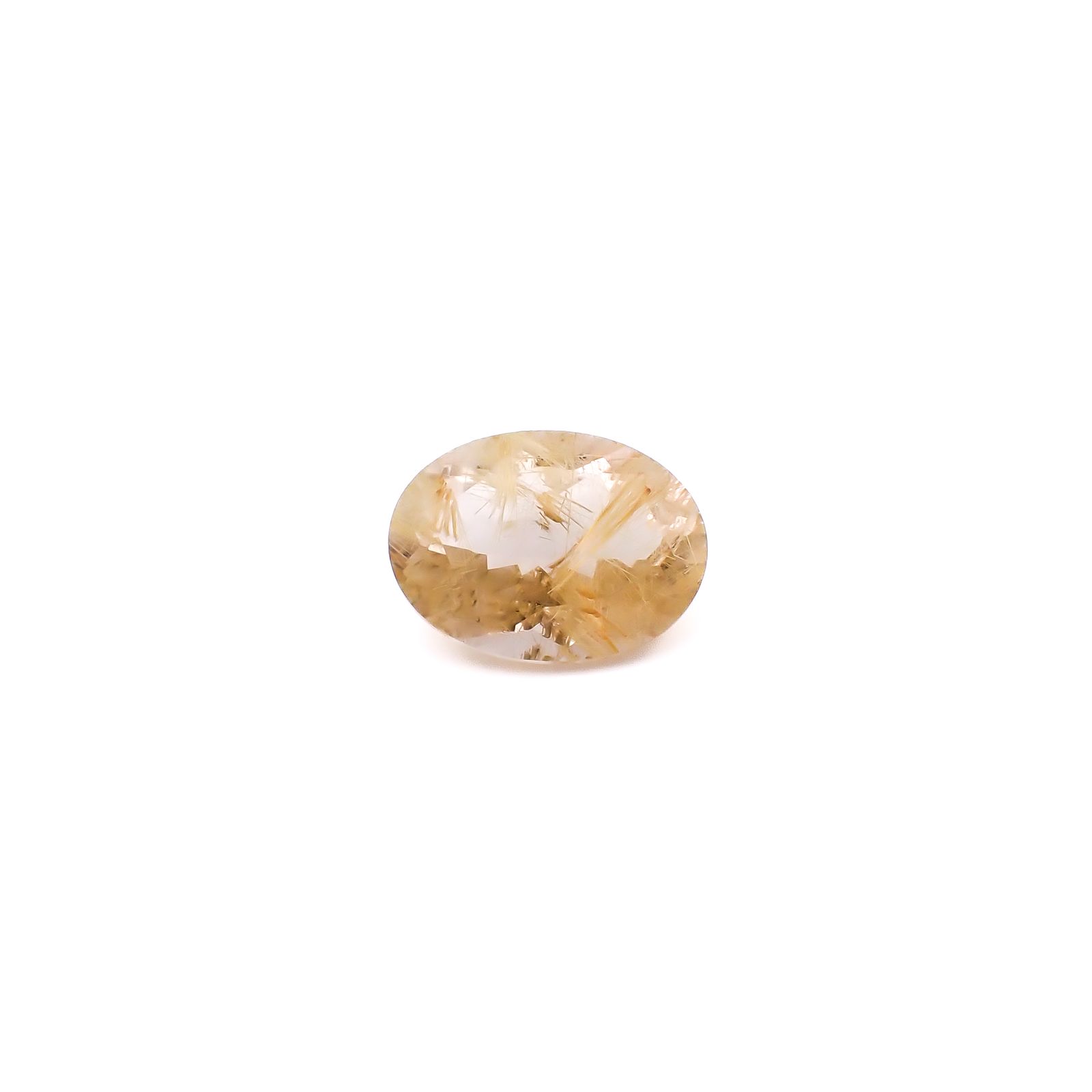 ルチルクォーツ ブラジル産 11.49ct / 17.9x13.3mm前後 [260732403]