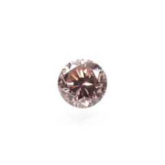 ピンクダイヤモンド (宝石名ダイアモンド)SI-2 / FANCY ORANGY PINK 0.048ct ソ付(CGL)[220716968]2.17x2.25mm前後