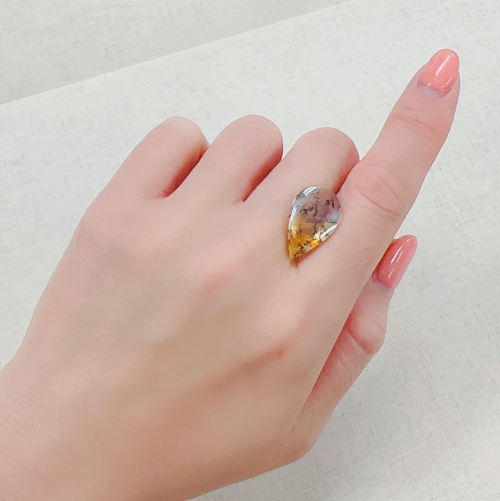 デンドリチッククォーツ ブラジル産 6.81ct[230321081]19.2x12.4mm前後