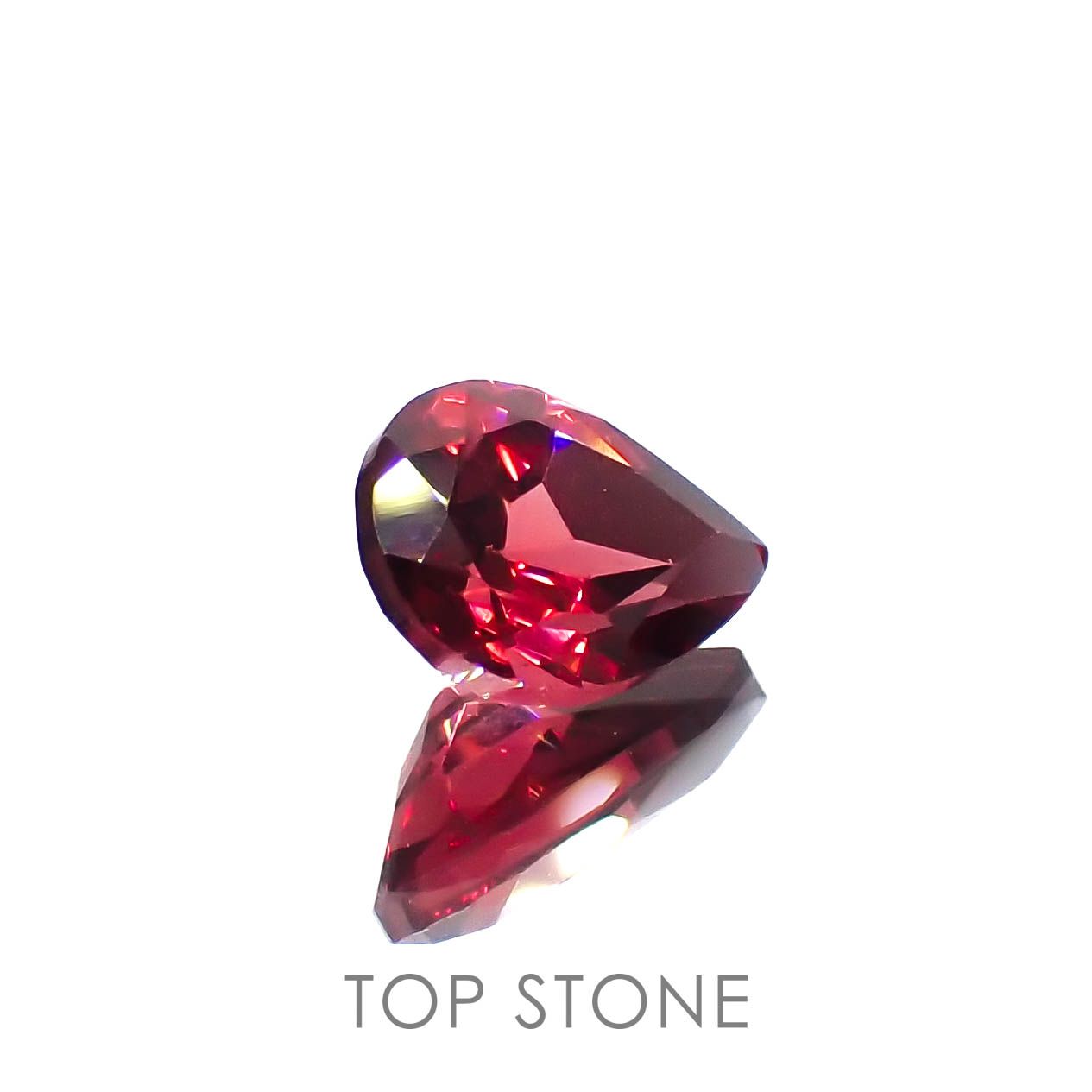 パイラルスパイトガーネット モザンビーク産 0.96ct[230119844]7.1x5.1mm前後