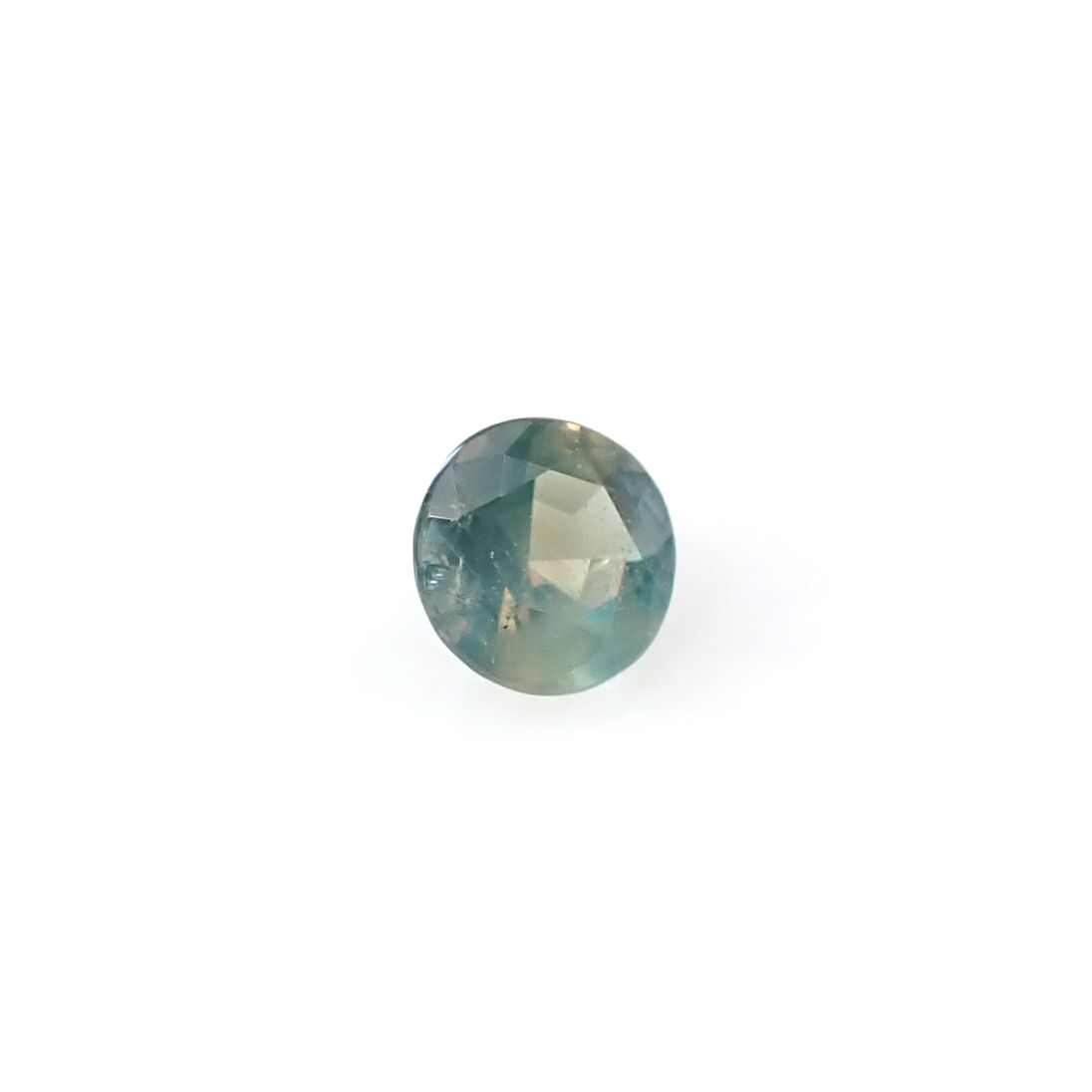 シルキーアレキサンドライト ブラジル・ミナスジェライス州ヘマチタ鉱山産 0.12ct [250129764]3x2.9mm前後