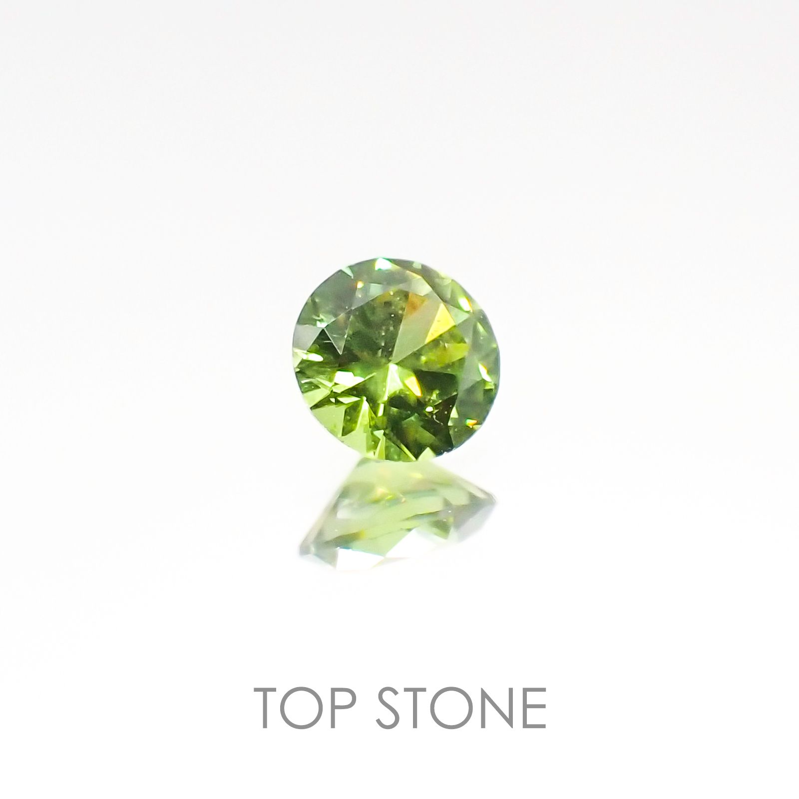 デマントイドガーネット ロシア産 ルース 0.17ct[20107338]3.4×3.4mm前後