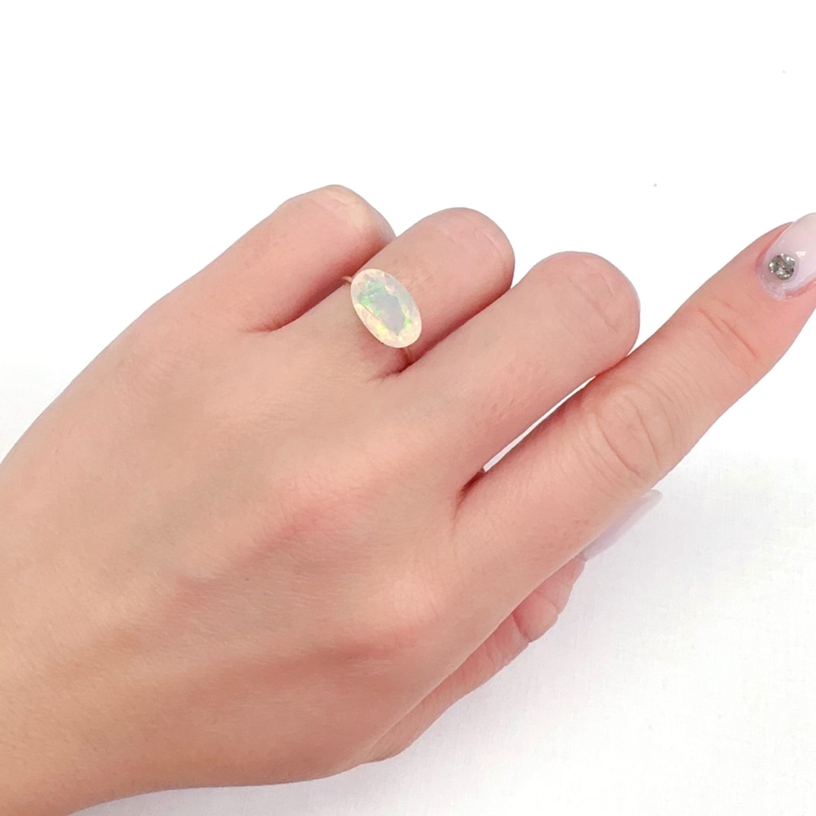 エチオピアオパール エチオピア産 2.22ct[231224632]12x7.5mm前後