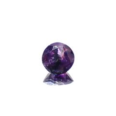 アメジストエレスチャル ナイジェリア産 3.42ct[240928871]9.8x9.7mm前後