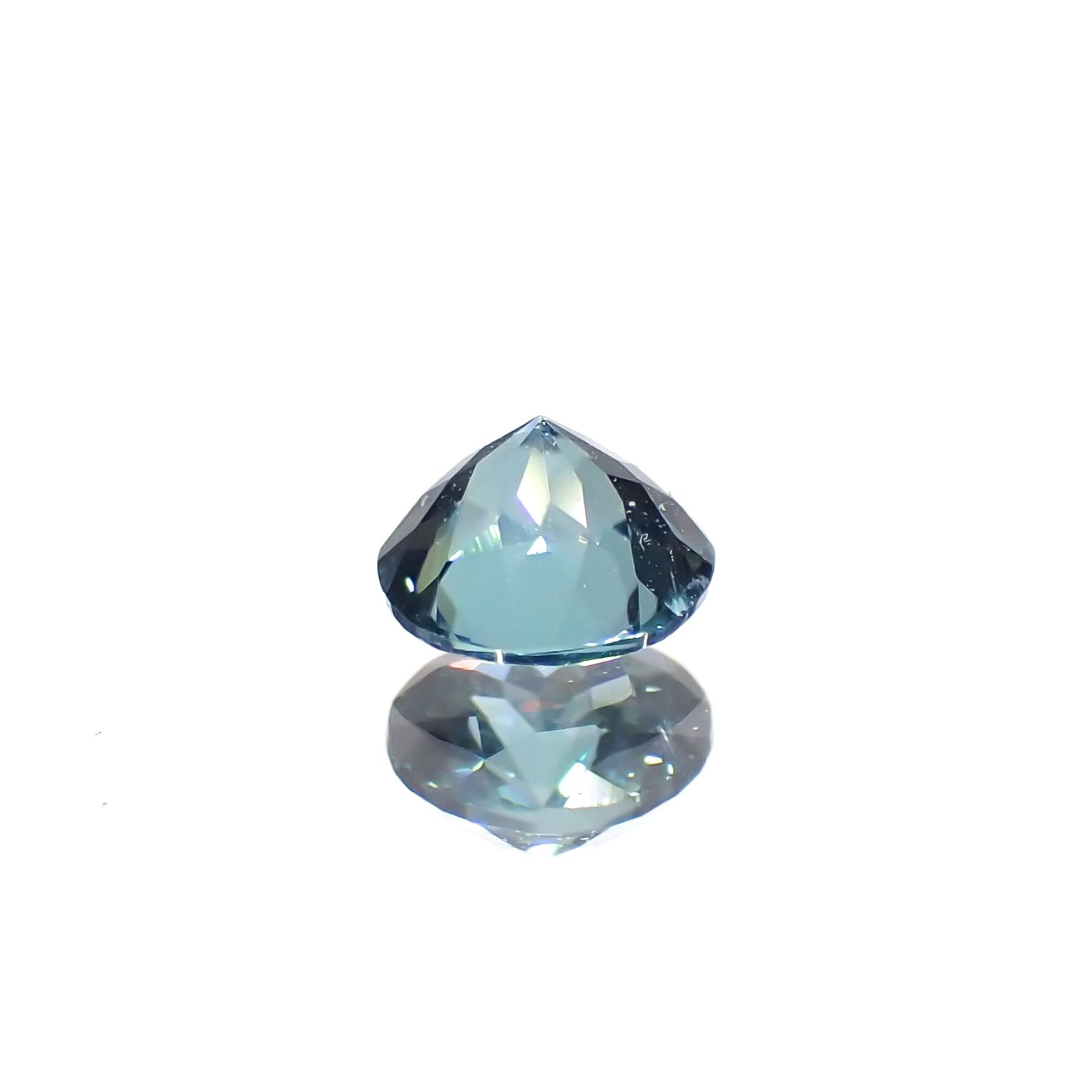 ラグーントルマリン(宝石名トルマリン)アフガニスタン産 0.22ct 識別済[230321083]3.8x3.7mm前後