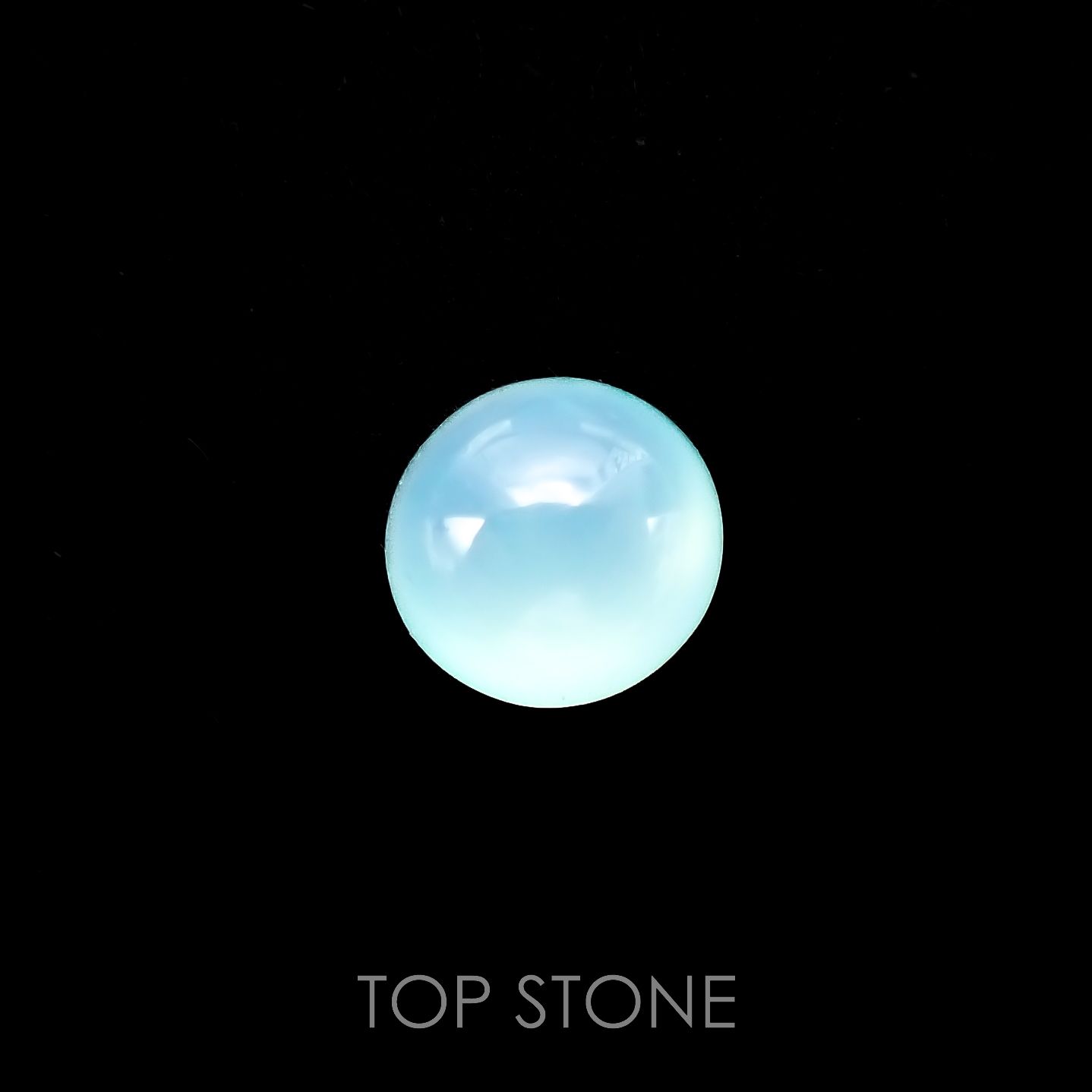ブルースミソナイト(宝石名スミソナイト)ナミビア産 2.44ct 識別済[220616149]7.2x7.1mm前後