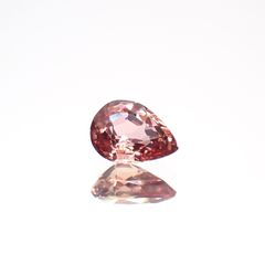 パパラチャサファイア 非加熱(宝石名サファイア/別名パパラチャ・サファイア)スリランカ産 0.19ct GIA鑑付[230521935]4.13x3.11mm前後