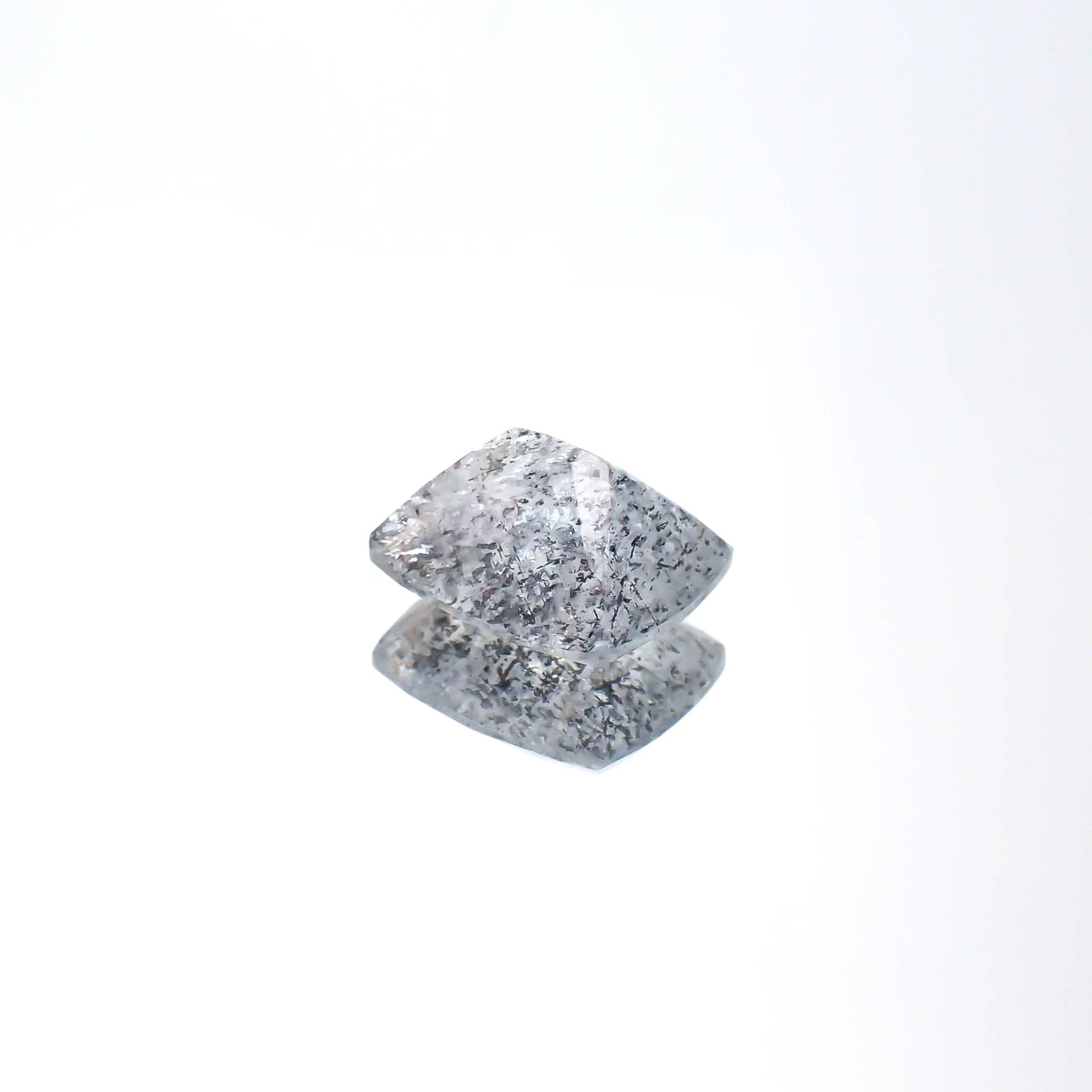 アベンチュリンアクアマリン ブラジル産 6.47ct / 12.8x11mm前後 [260424698]