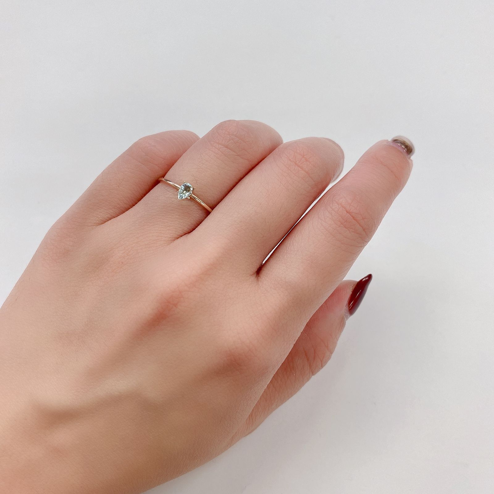 ミントベリル(宝石名グリーン・ベリル) ブラジル産 0.16ct 識別済[21019705]4.9×3.2mm前後