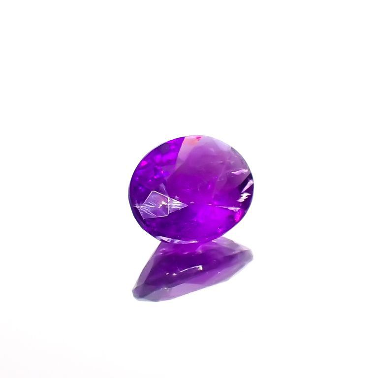 ハックマナイト(宝石名ハックマナイト)アフガニスタン産 2.214ct ソ付(彩珠)[230220343]10.5x8.5mm前後