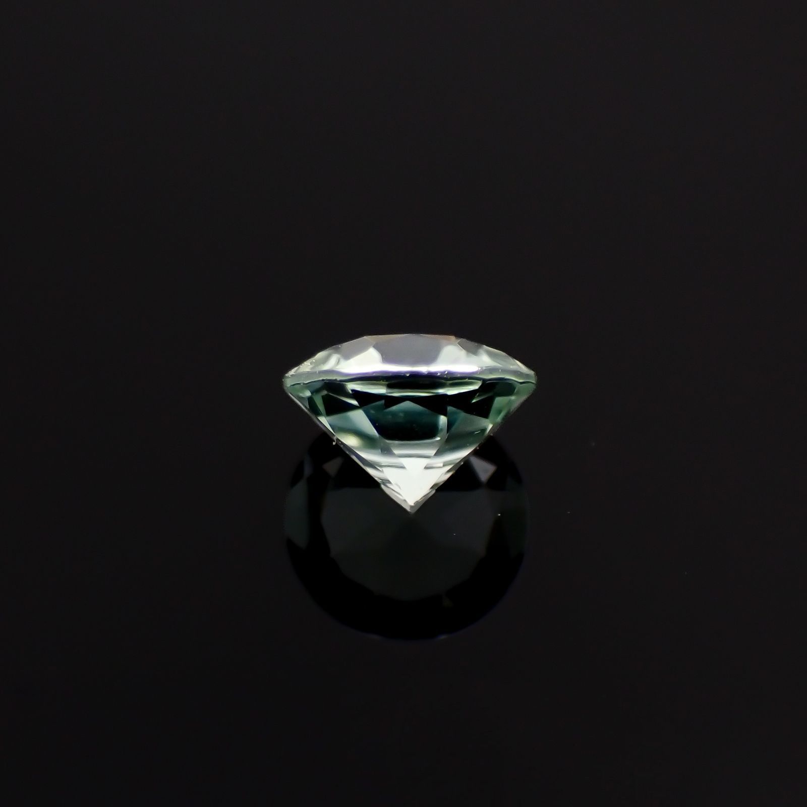 モンテブラサイト(宝石名モンテブラサイト)マダガスカル産 識別済 0.42ct / 4.9x4.8mm前後 [230120296]