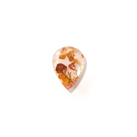 レッドデンドリチッククォーツ ブラジル産 11.85ct[231225085]19.9x14.5mm前後