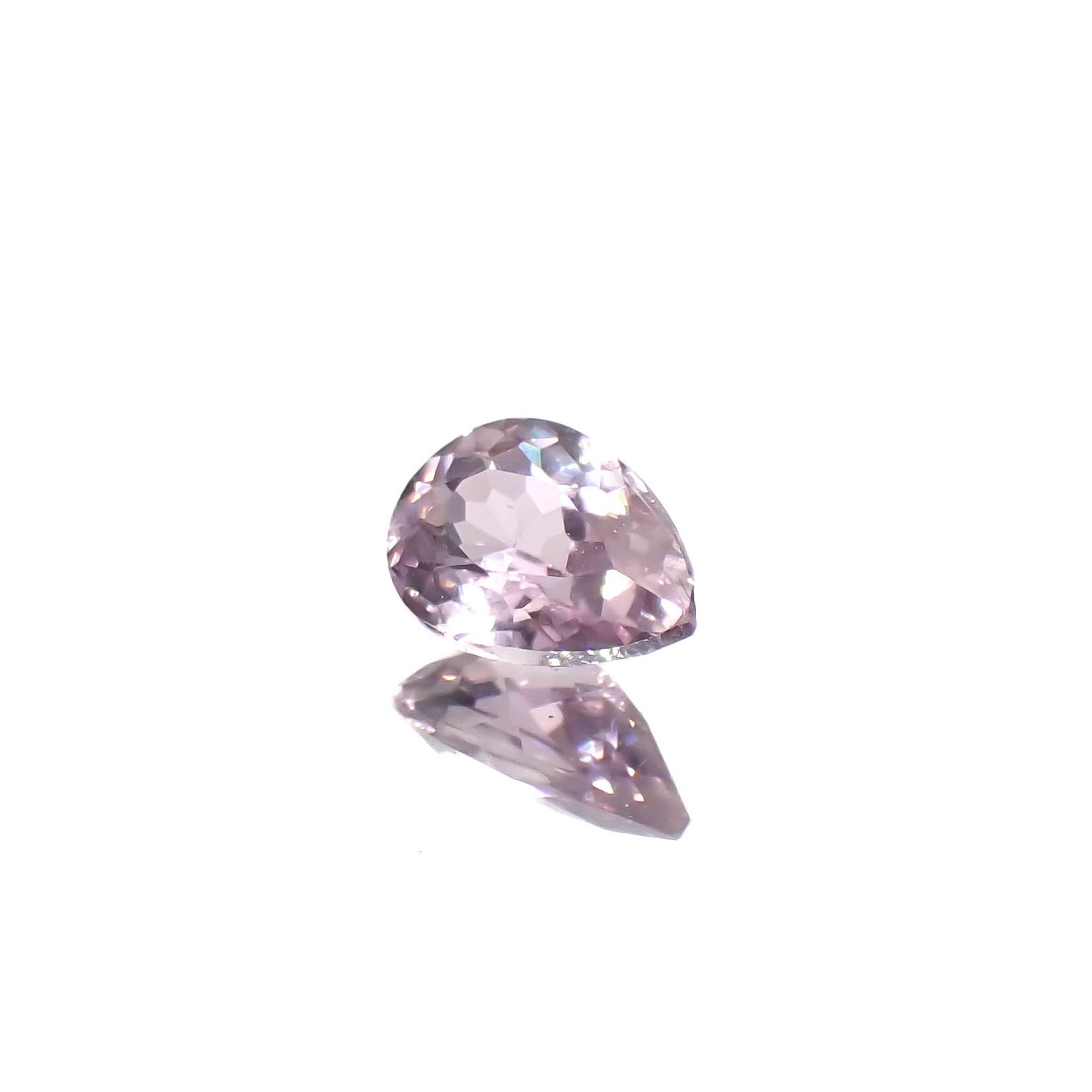 カラーシフト ピンクダイアスポア アフガニスタン産 0.45ct[240627978]6.1x4.2mm前後