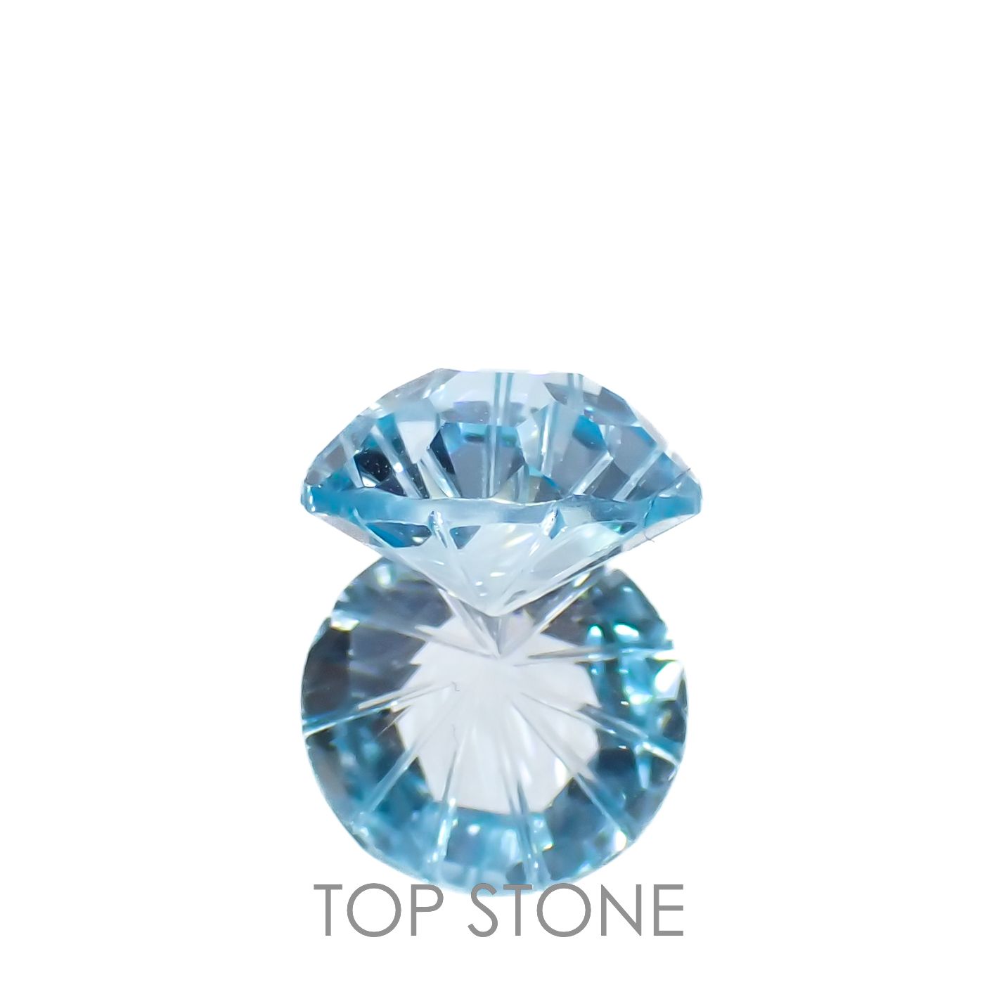 ◇カスタムカット◇ブルートパーズ ブラジル産 2.16ct[221219358]8.0x8.0mm前後