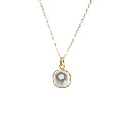 ◇K18仕様◇トラピッチェスライスダイヤモンド ペンダントトップ/チャーム(※チェーン別売り) 1.07ct / 8.2x7.7mm前後 [250430226]