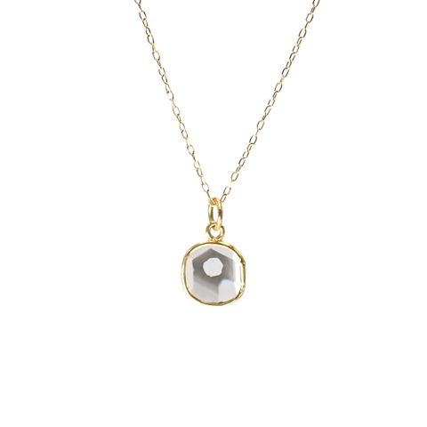 ◇K18仕様◇トラピッチェスライスダイヤモンド ペンダントトップ/チャーム(※チェーン別売り) 1.07ct / 8.2x7.7mm前後 [250430226]