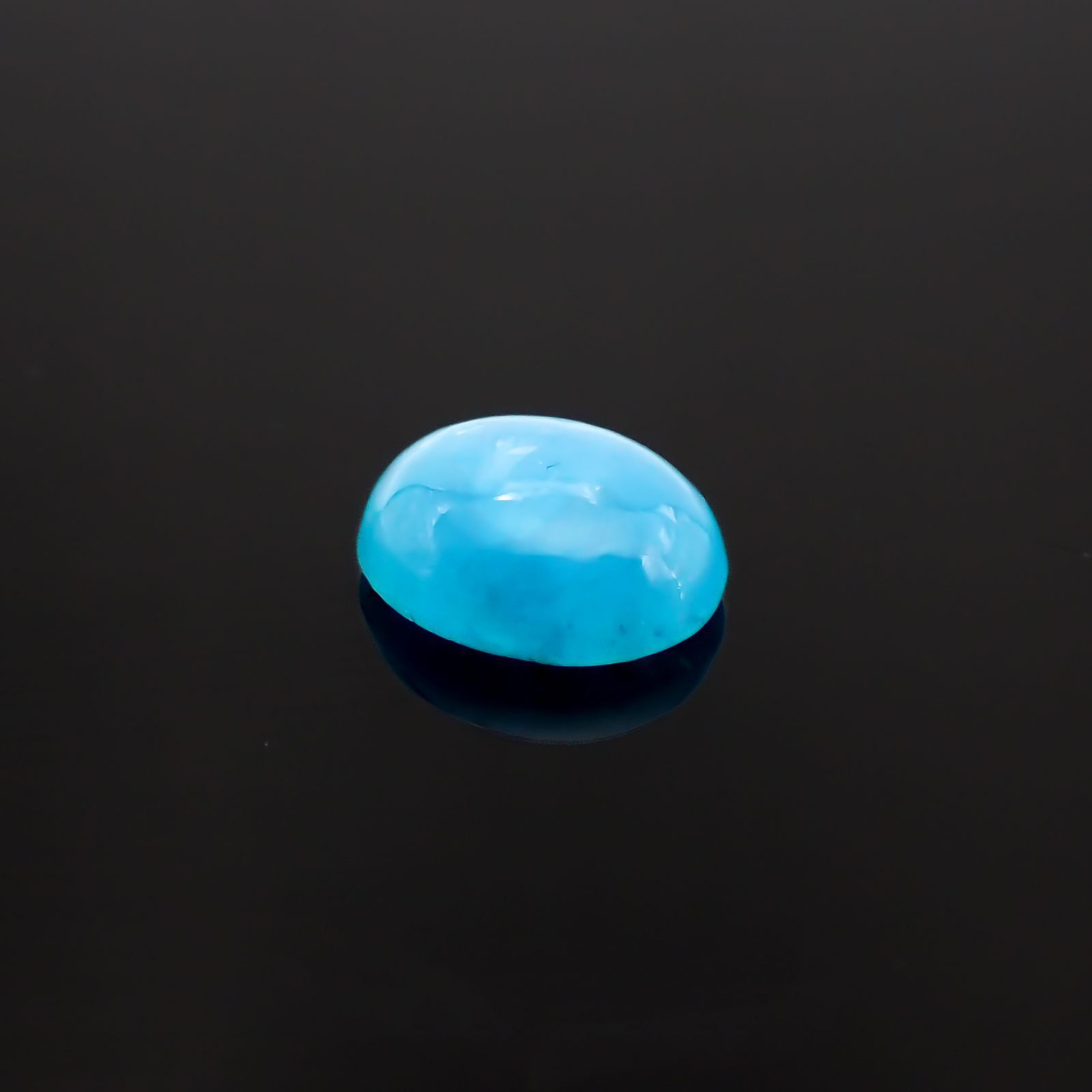 ヘミモルファイト(宝石名ヘミモルファイト)コンゴ産 4.053ct ソ付(彩珠)[230119870]10.8x8.8mm前後