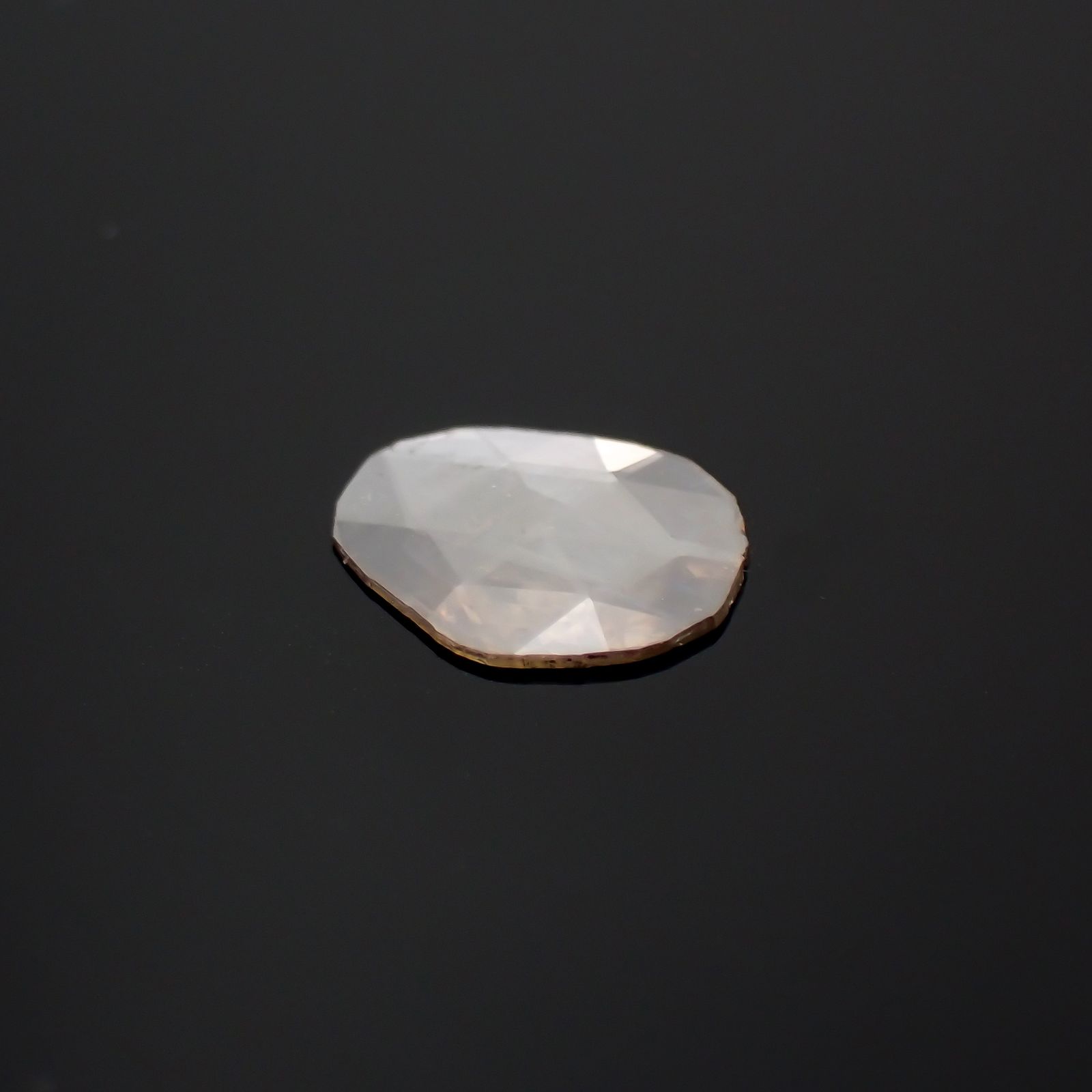スライスダイヤモンド 0.38ct[231023609]8.8x7.3mm前後
