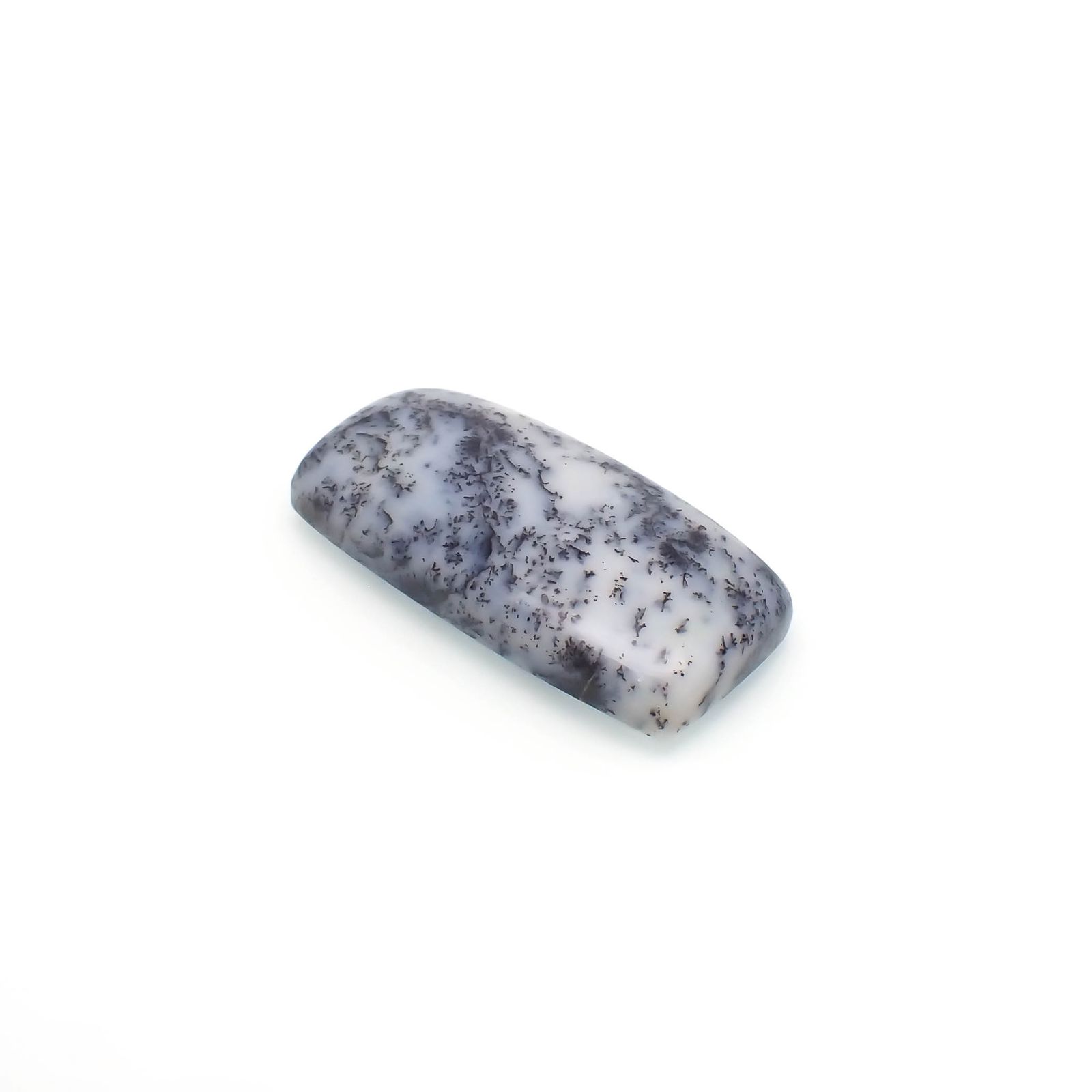 デンドリチックオパール ブラジル産 33.58ct[230722773]34.9x17.1mm前後