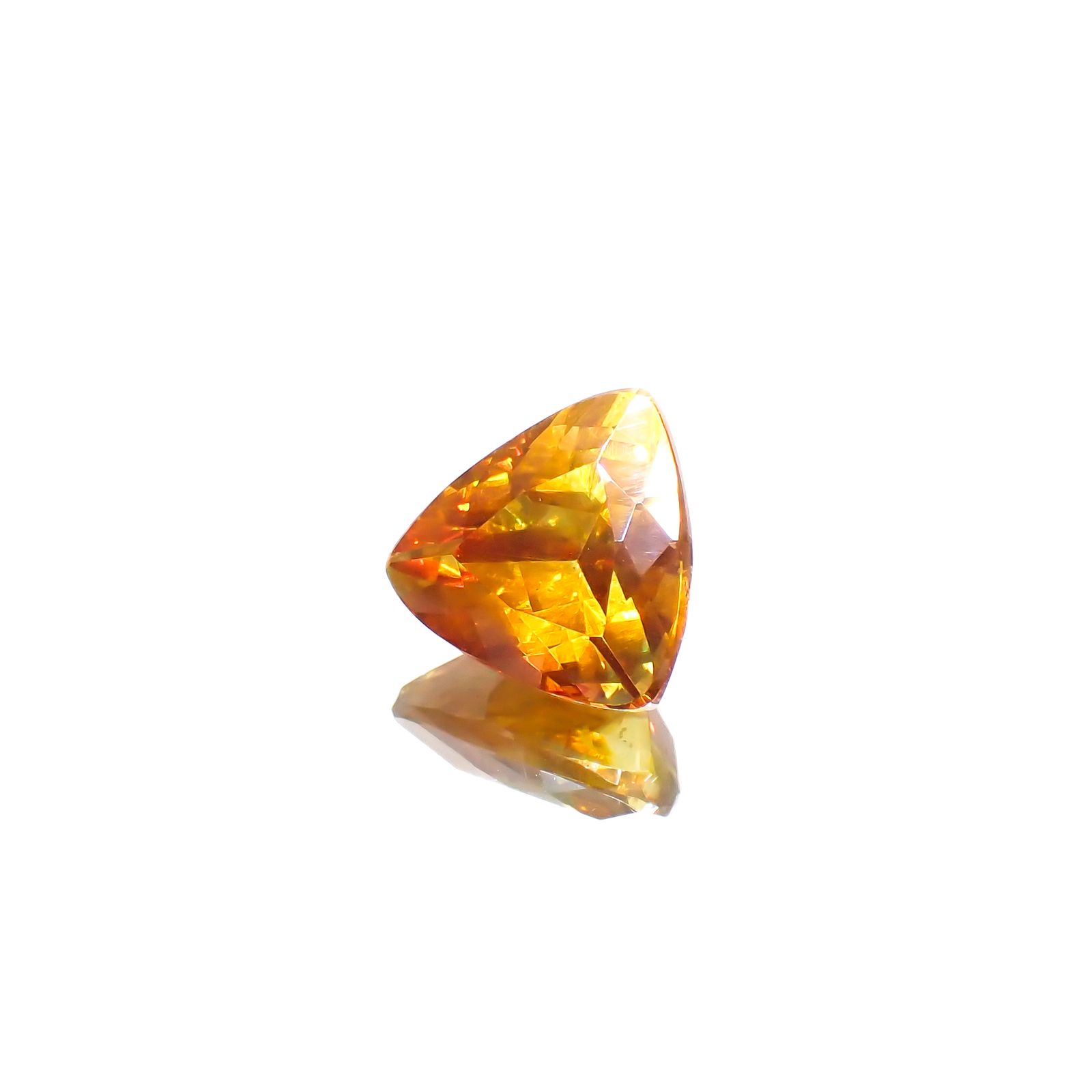 スファレライト(宝石名スファレライト)スペイン産 2.95ct 識別済[231023874]8.5x8.7mm前後