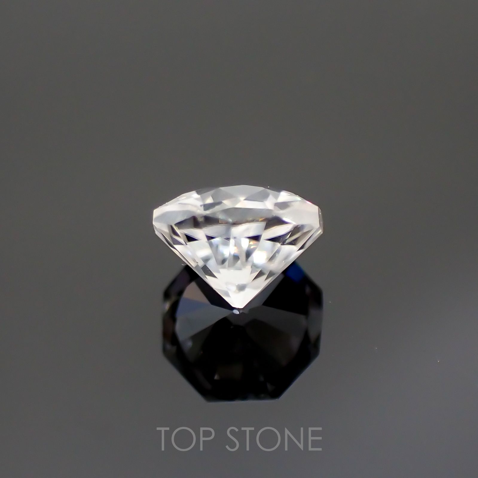 ◇オクタゴンカット◇カラーレスジルコン(宝石名ホワイト・ジルコン)スリランカ/カンボジア産 0.83ct 識別済[220114287]4.9x4.8mm前後