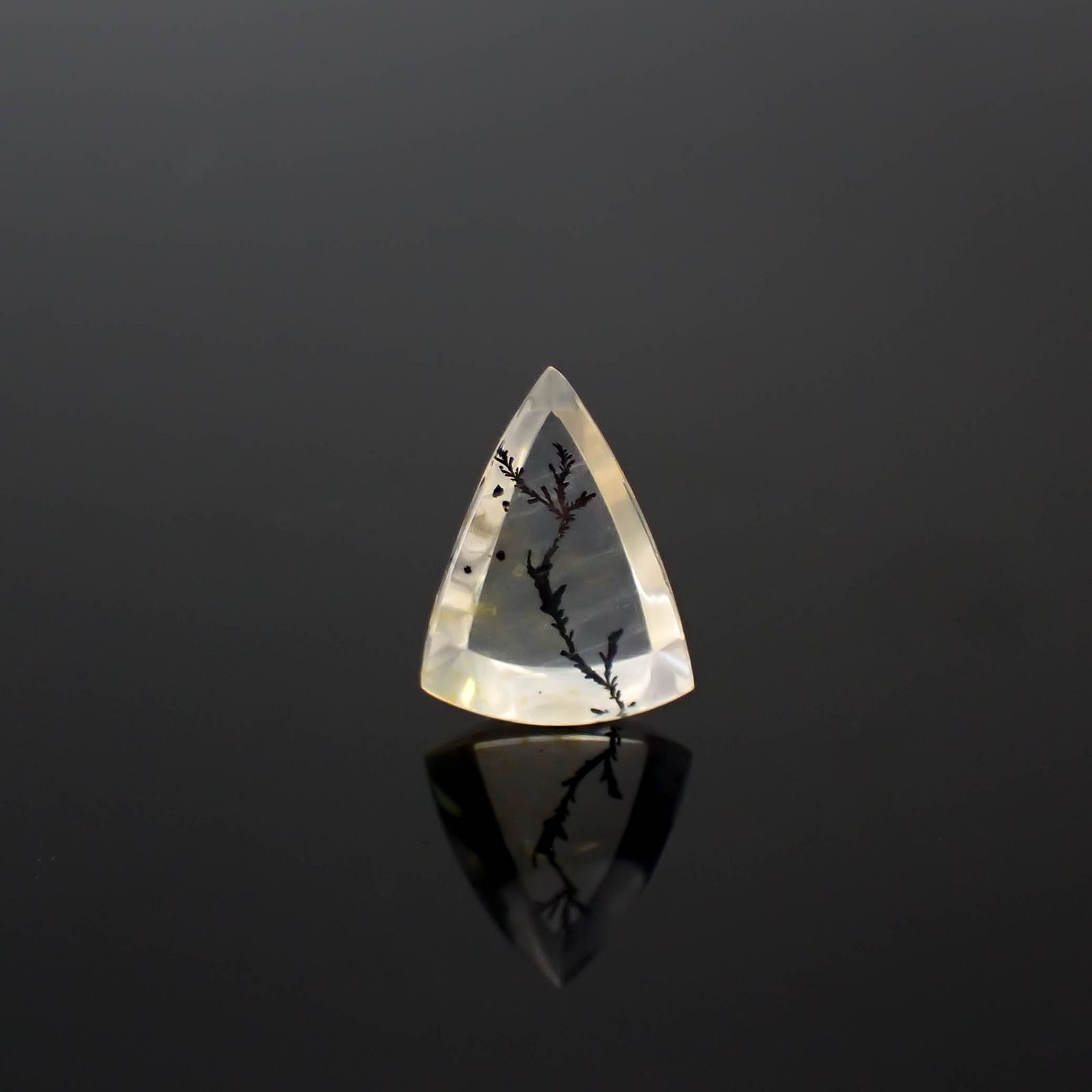 デンドリチッククォーツ ブラジル産 5.97ct [250330085]16.8x12.2mm前後