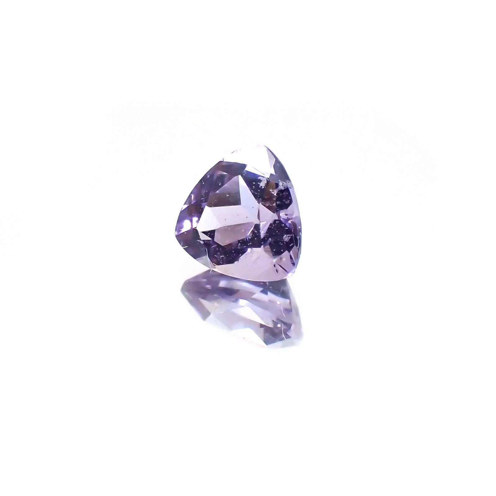 マリアライト(宝石名パープル・スキャポライト)スリランカ産 0.46ct 識別済[231224406]5x5mm前後
