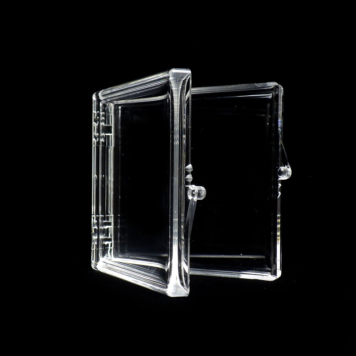 Gravity Free-ジェムピタ- 5個セット（クリア） 6.0x5.5cm（内寸：5.1x5.1cm)