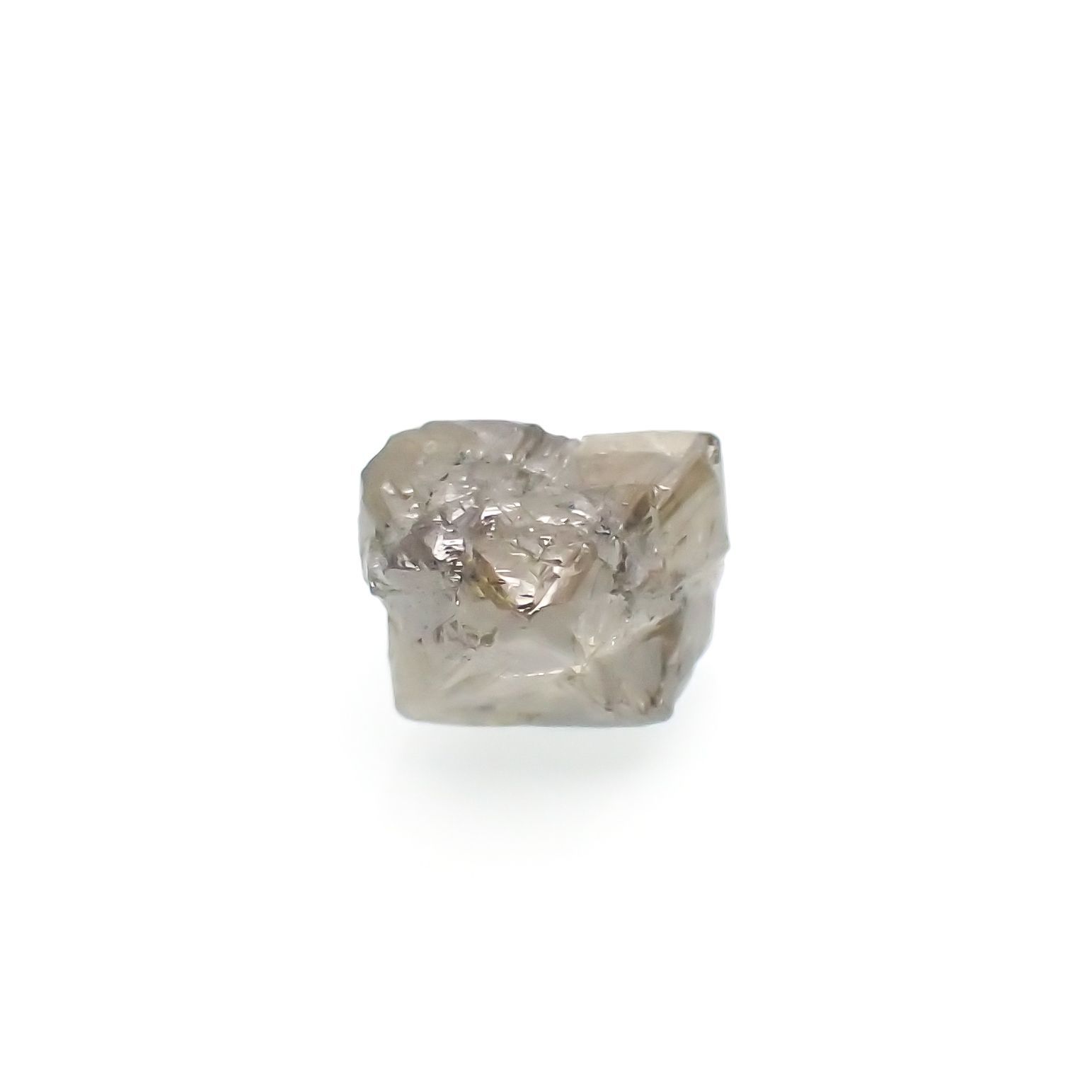ダイヤモンド(宝石名ダイアモンド) 原石・結晶 0.96ct 識別済[211013374]6.1×6mm前後
