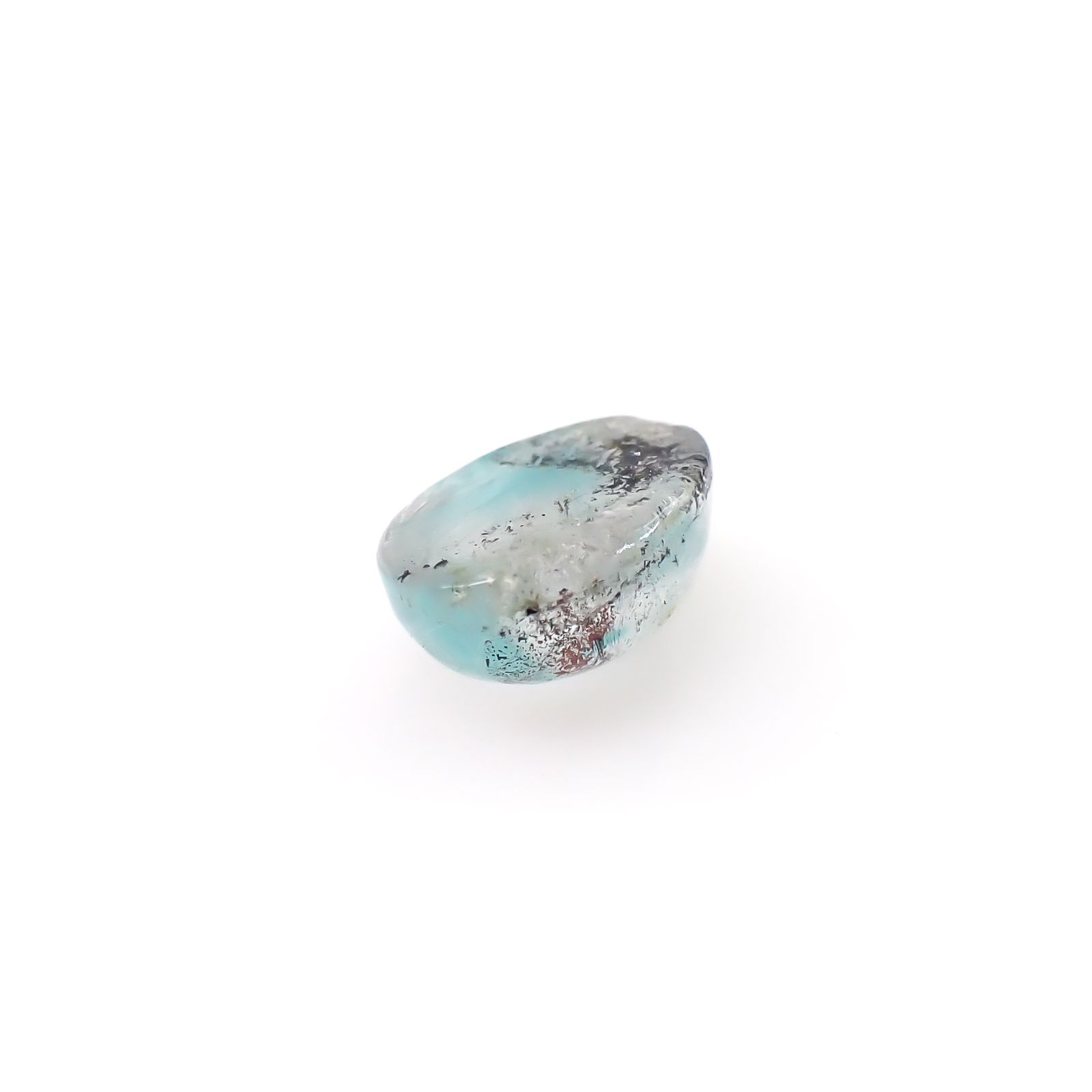 アホイトインクォーツ 南アフリカ・メッシーナ鉱山産 3.55ct [241029320]11.2x8mm前後