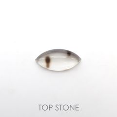 ダルメシアンクォーツ ブラジル産 8.37ct[220616099]21.1x10.1mm前後