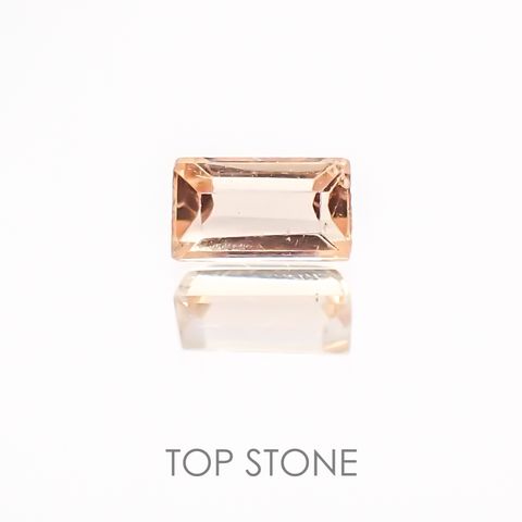インペリアルトパーズ(宝石名トパーズ) ブラジル産 0.28ct 識別済[20117859]4.5×2.6mm前後