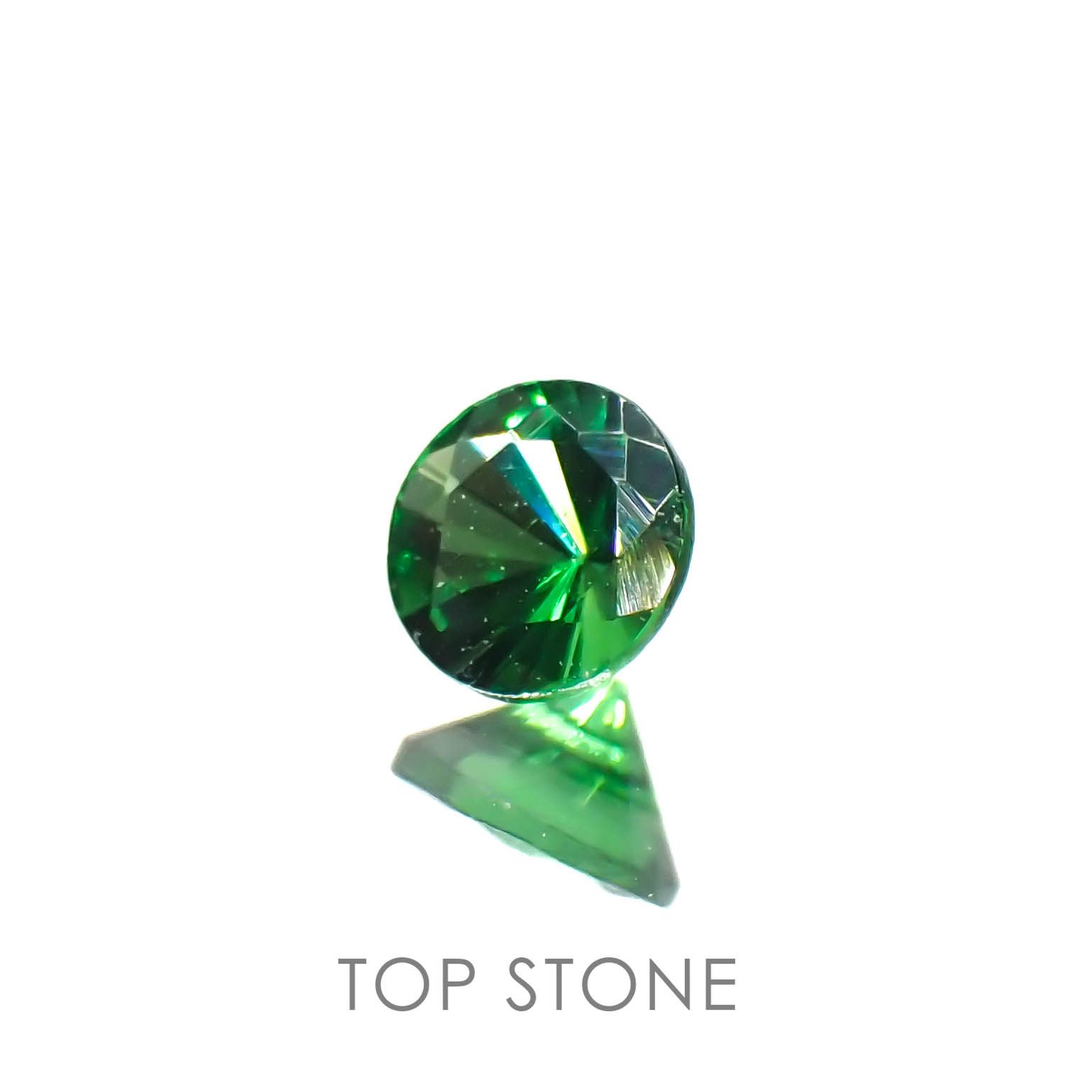 ツァボライト(宝石名ガーネット)タンザニア産 0.12ct 識別済[230120288]3x3mm前後