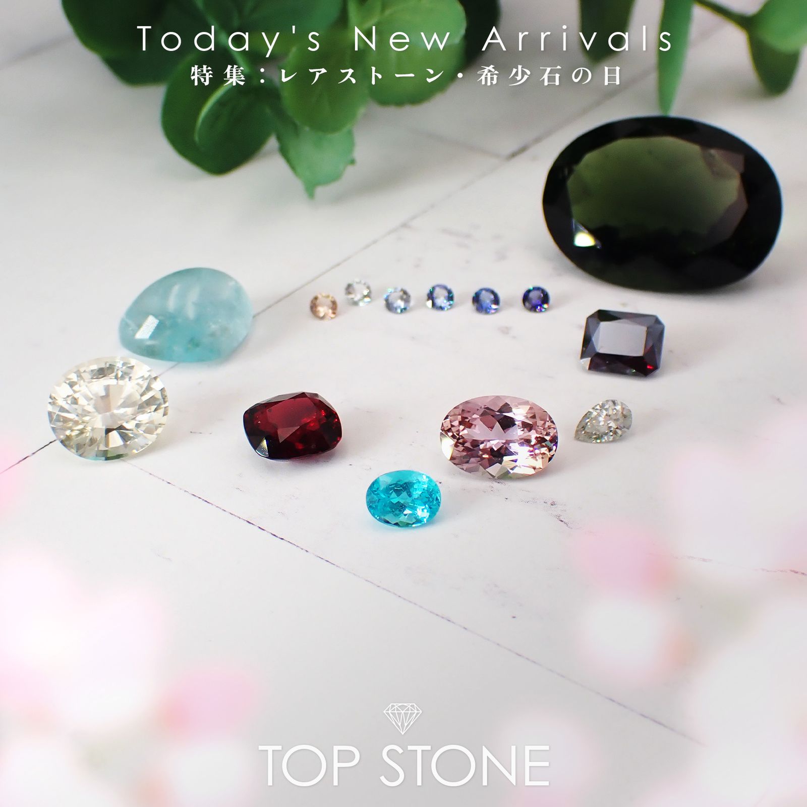 26 4月14日（火） 新着 | レアストーン・希少石特集 | TOP STONE