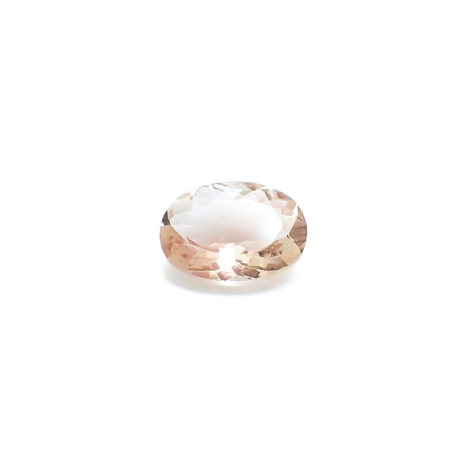 オレゴンサンストーン アメリカ・オレゴン州産 0.87ct / 7.7x5.8mm前後 [260732640]