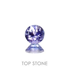 タンザナイト(宝石名タンザナイト)タンザニア産 0.52ct 識別済[230120199]5x4.9mm前後