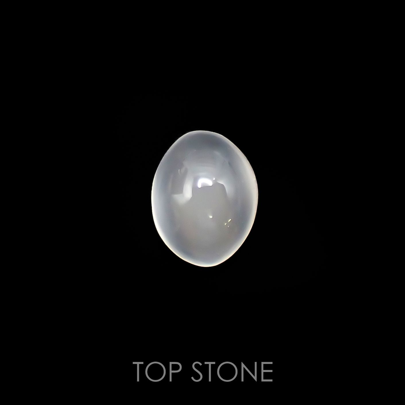 ムーンストーンキャッツアイ(宝石名ムーンストーン・キャッツアイ) インド産 1.33ct 識別済[210611340]7.8×6.1mm前後