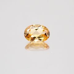 インペリアルガーネット(宝石名ヘソナイト・ガーネット)スリランカ産 0.86ct 識別済[231224367]7x5mm前後