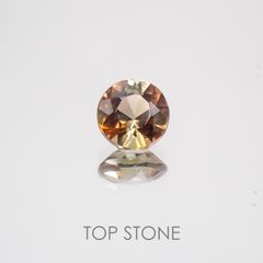 バイカラーアンダリュサイト スリランカ産 ルース 0.44ct[21059872]4.9×4.9mm前後