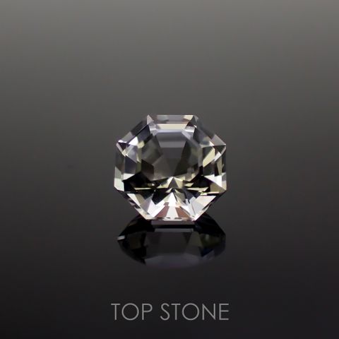 ◇オクタゴンカット◇レムリアンシードクリスタル(保証シール付き) ブラジル産 1.33ct[221018285]7x6.9mm前後