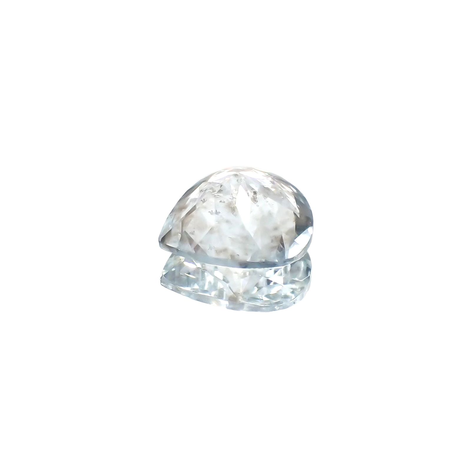 アベンチュリンアクアマリン(宝石名アクアマリン) ナイジェリア産 1.76ct 識別済[250712985]8.9×9mm前後
