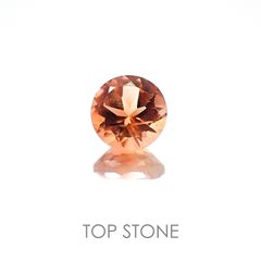 オレゴンサンストーン アメリカ産 ルース 0.47ct[20118326]5.1×5.1mm前後