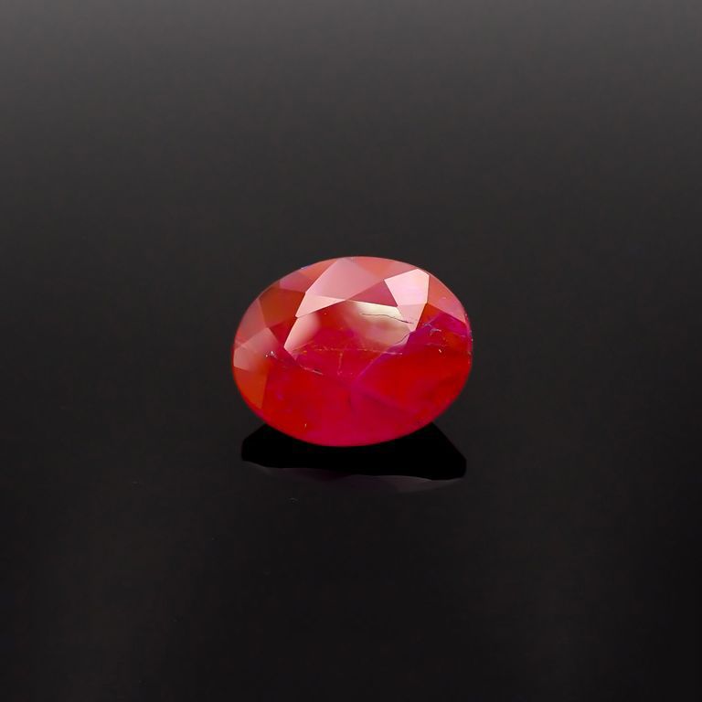 ハックマナイト(宝石名ハックマナイト)アフガニスタン産 2.214ct ソ付(彩珠)[230220343]10.5x8.5mm前後