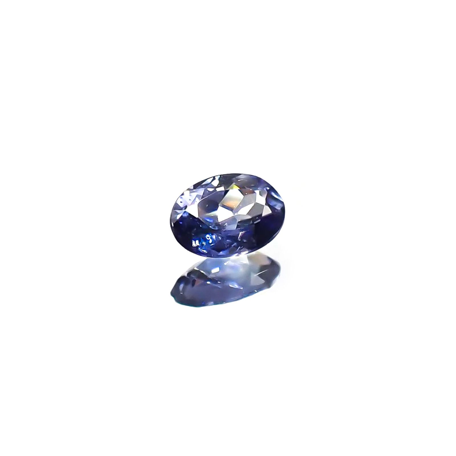 ベニトアイト(宝石名ベニトアイト) アメリカ・カリフォルニア産 0.096ct 識別済[210711648]3.3×2.4mm前後