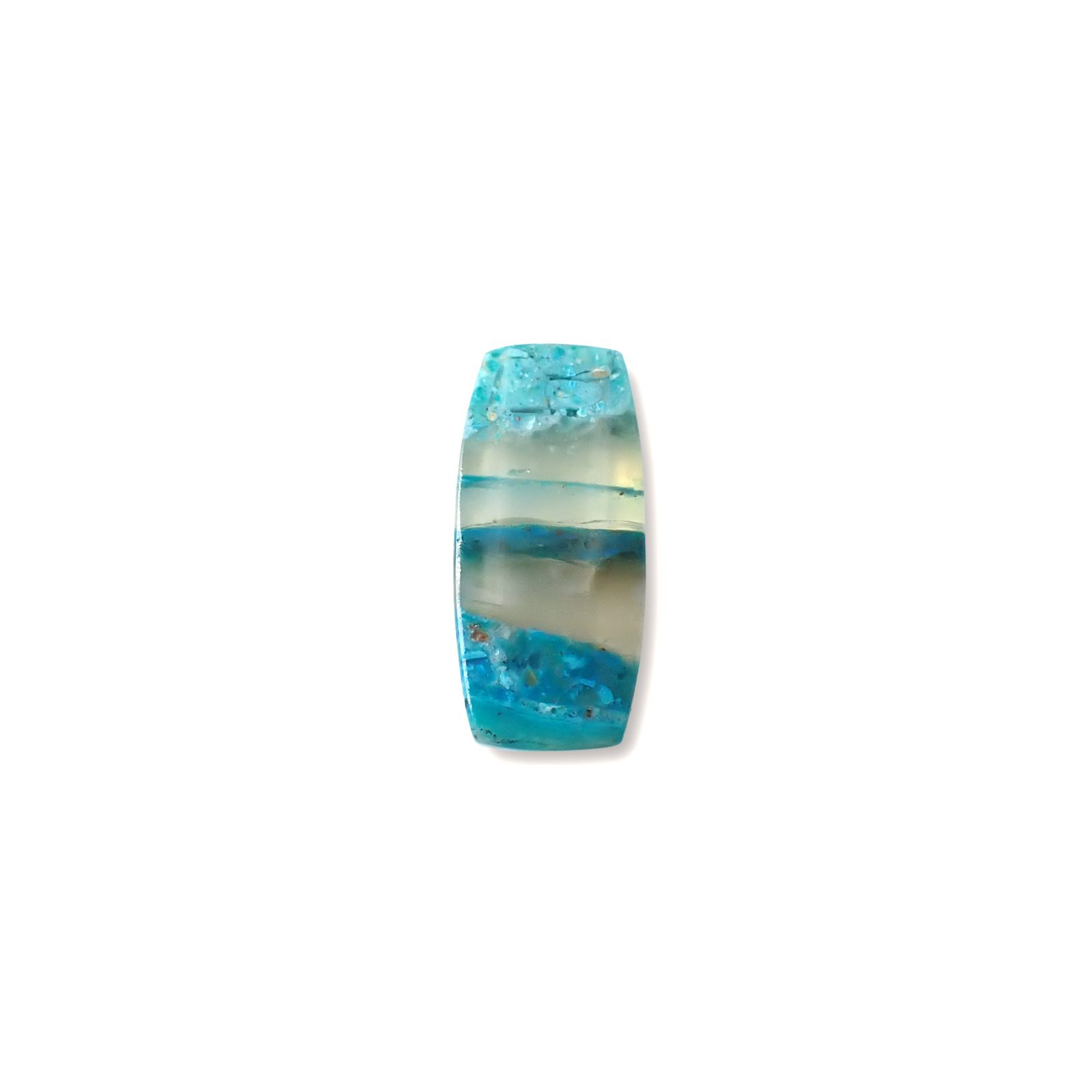ブルーオパール ペルー産 12.00ct [250730730]22.1x10.3mm前後
