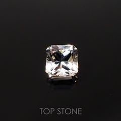 ◇プリンセスカット◇アクロアイト(宝石名トルマリン)ナイジェリア産 0.66ct 識別済[220616249]4.9x4.9mm前後