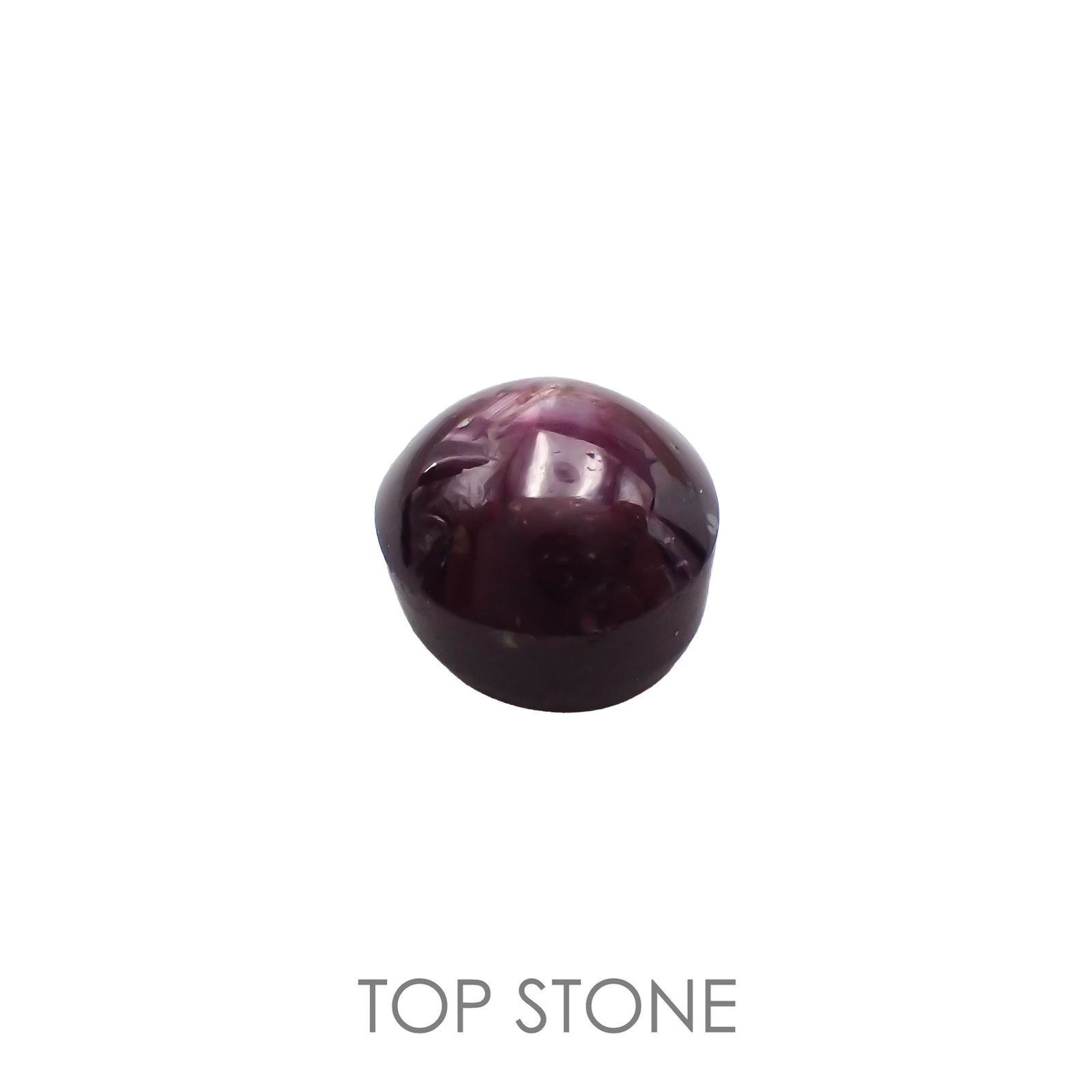スタールビー インド産 3.69ct[221018452]7.6x7.2mm前後