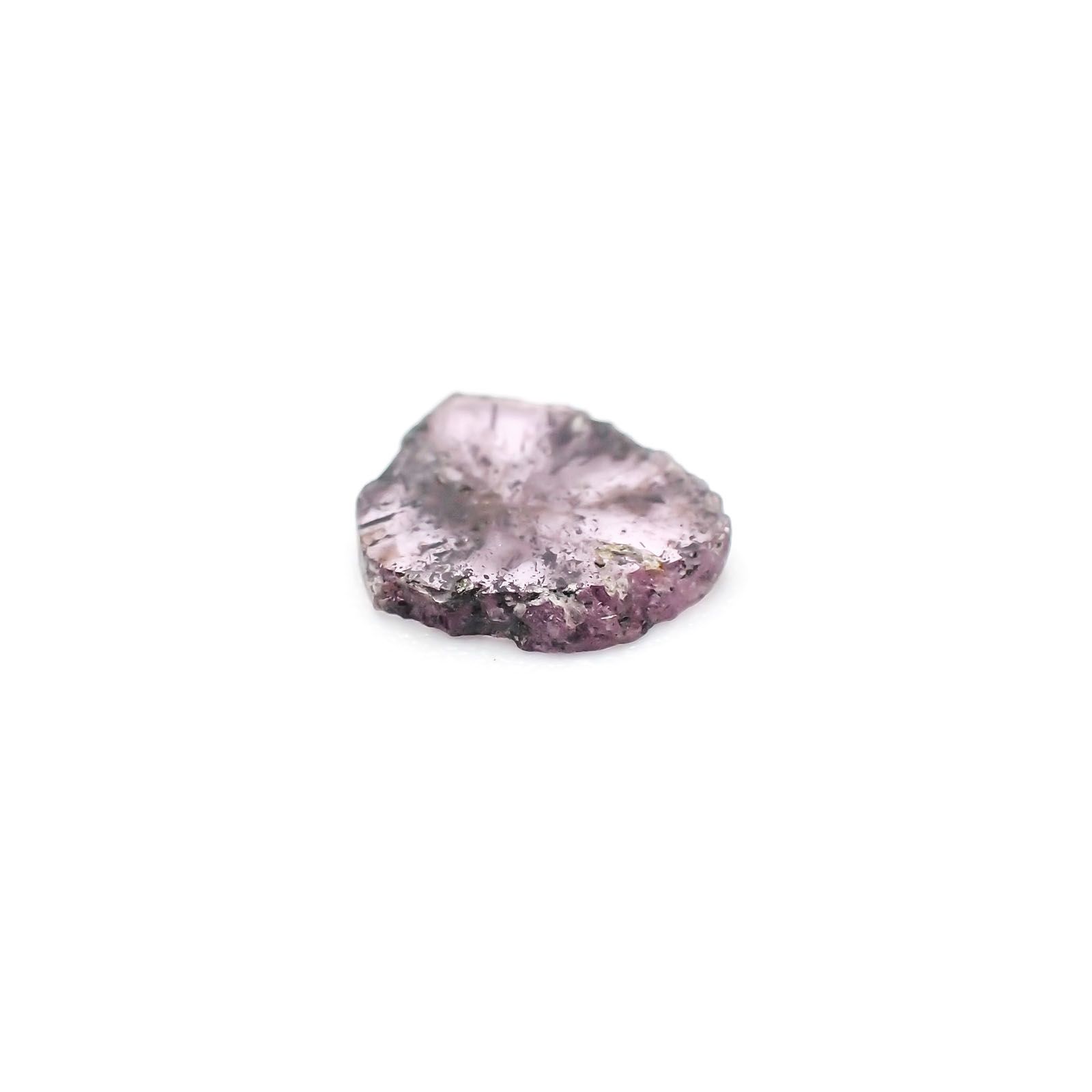 トラピッチェピンクサファイア(宝石名ピンク・サファイア)パキスタン・カシミール地方産 1.09ct 識別済[231124070]9.1x7.3mm前後