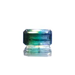 バイカラーパライバトルマリン 非加熱(宝石名トルマリン/別名パライバ・トルマリン)ブラジル産 0.43ct GIA鑑付[230722989]5.78x3.29mm前後