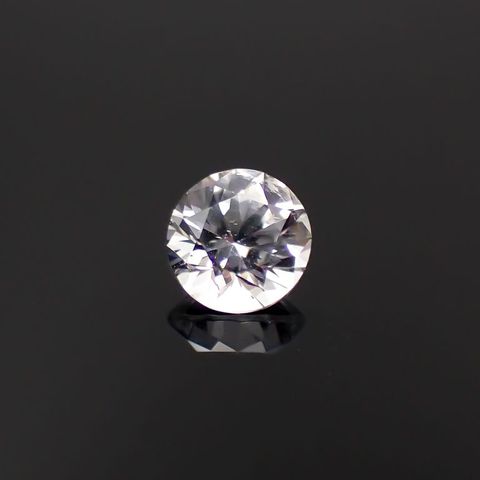 フェナカイト(宝石名ホワイト・フェナカイト)ロシア産 0.535ct ソ付(彩珠)[221219725]5.2x5.1mm前後